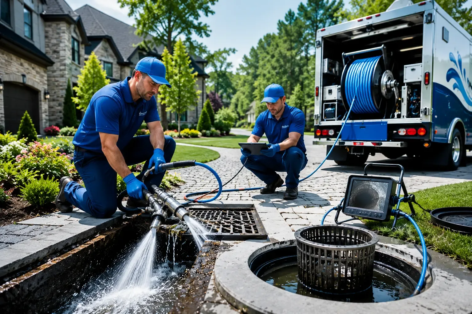 Local outdoor drain cleaning professionals in Burlington, TX