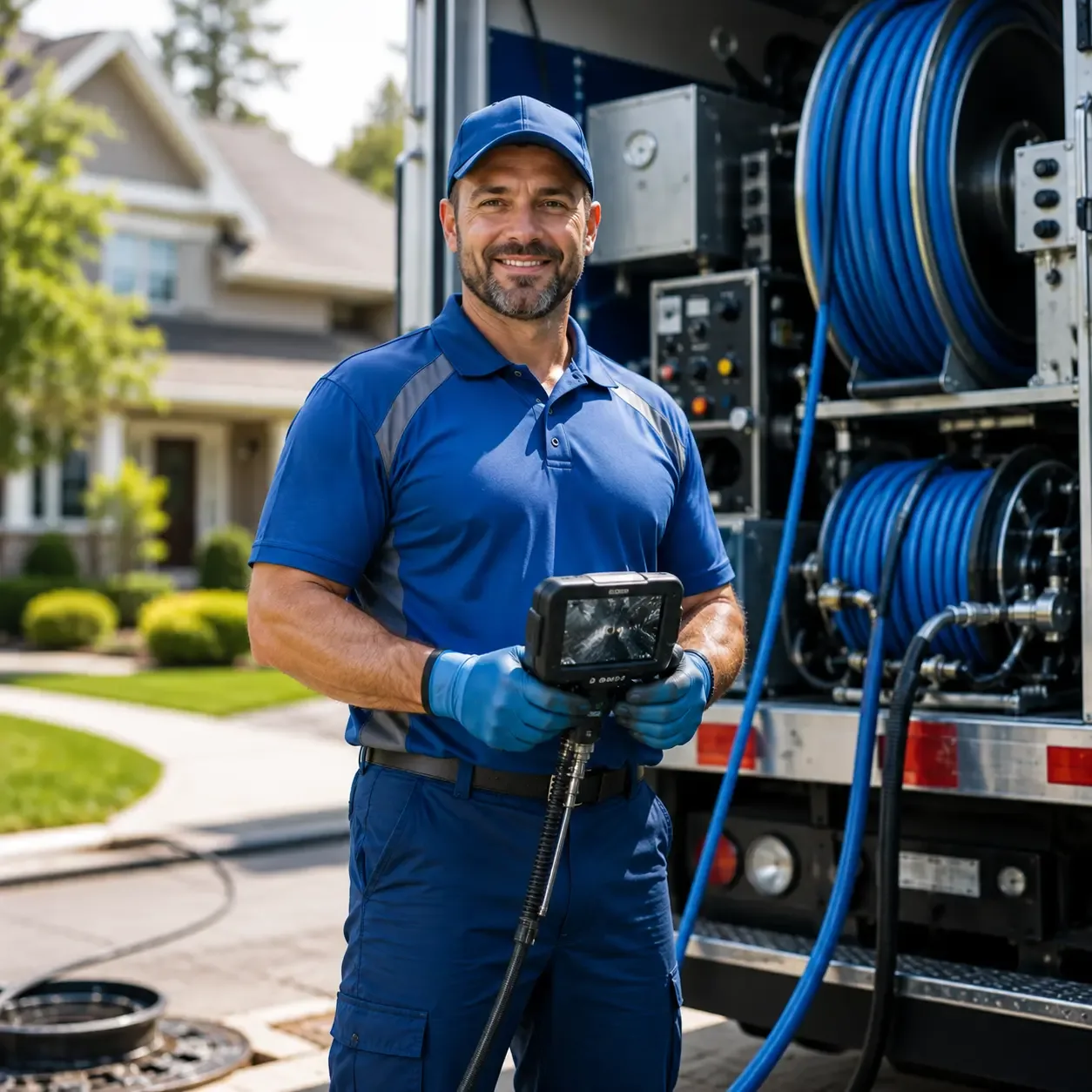 Local outdoor drain cleaning specialists in Burlington, TX